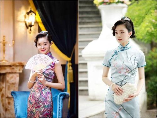 娱乐吃瓜君旗袍小花